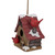 7" Brown and Red Birdhouse with Cardinals Hanging Christmas Decoration - IMAGE 4