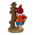 10.5" Red and Blue Beach Gnome Outdoor Garden Statue - IMAGE 4