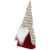 12" Red and Gray "Happy Christmas" Gnome Figure - IMAGE 3