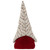 12" Red and Gray "Happy Christmas" Gnome Figure - IMAGE 5