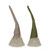 Christmas Gnome with Pointy Hat Figures - 10.5" - Green and Brown - Set of 2 - IMAGE 2