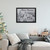 Lighted Black and White Winter Scene Merry Christmas Canvas Wall Art 11.75" x 15.75" - IMAGE 3