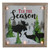 12" Lighted 'Tis The Season' Christmas Wall Decor - IMAGE 1