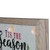 12" Lighted 'Tis The Season' Christmas Wall Decor - IMAGE 3