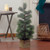 3' Snowy Pine Artificial Christmas Tree in Wooden Pot - Unlit - IMAGE 2