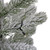 B/O Frosted Pine Artificial Christmas Tree with Burlap - 2' - Warm White Lights - IMAGE 2