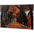 LED Lighted Autumn Trees Archway Fall Harvest Canvas Wall Art - 23.5" x 15.5" - IMAGE 1