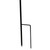 84” Black Metal Shepard’s Hook Outdoor Garden Stake - IMAGE 2