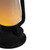 LED Lighted Vintage Style Hurricane Lantern - 12" - Black - IMAGE 4
