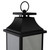 LED Lighted Flickering Lantern - 16" - Warm White Light - Black - IMAGE 4