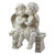 9.75" Kissing Cherubs Sitting on Bench Outdoor Garden Statue - IMAGE 5