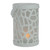 LED Lighted Faux Flame Mosaic Lantern with Handle - 6.5" - White - IMAGE 3