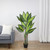 51" Artificial Wide Leaf Green Dieffenbachia Potted Plant - IMAGE 2