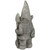 18.5" Gray Gardener Gnome with Shovel Outdoor Garden Statue - IMAGE 4