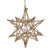 Starburst 3-D with Glitter and Beads Christmas Ornament - 5" - Rose Gold - IMAGE 4
