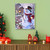 LED Lighted Snowman with Lantern Christmas Wall Art - 15.75" x 11.75" - IMAGE 1