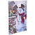 LED Lighted Snowman with Lantern Christmas Wall Art - 15.75" x 11.75" - IMAGE 4