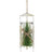 Tree on Wood Sled Christmas Ornament - 9" - White - IMAGE 2