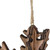 7-Inch 3-D Faux Wood and Red Plaid 10 Point Snowflake Christmas Ornament - IMAGE 5