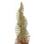 12-Inch Gold Glittered Spiral Sisal Christmas Tree Tabletop Decoration - IMAGE 4