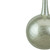 5.5" Silver Glitter Teardrop Ball Glass Christmas Ornament - IMAGE 3