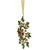6.5-Inch Green and Red Gem Stone Snowflake Christmas Ornament - IMAGE 3