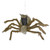 24" Brown Spider with LED Eyes Halloween Decoration - IMAGE 5