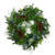 Blueberry Eucalyptus Pine Artificial Christmas Wreath, 28" Unlit - IMAGE 1