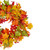 Yellow and Orange Foliage Fall Harvest Artificial Wreath - 22-Inch, Unlit - IMAGE 4