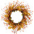 Berries and Maple Leaves Artificial Fall Harvest Twig Wreath - 22" - IMAGE 2