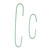1.5" and 2.5" Ornament and Home Decor Hooks - Green - 200ct - IMAGE 2