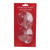 Pack of 2 Clear Suction Cups with Hooks 3" - IMAGE 2