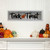 Trick or Treat Halloween Wall Sign with Wood Frame - 27.5" - IMAGE 1