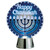 4.5" Happy Hanukkah and Menorah LED Lighted Tabletop Decoration - IMAGE 1