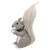 Standing Squirrel with Neck Wreath Christmas Figure - 12" - IMAGE 1