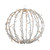 LED Lighted 3D Hanging Sphere Christmas Decoration – Warm White - 13" - IMAGE 2