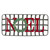30" Red and Green "NOEL" Rustic Tobacco Basket Christmas Wall Decor - IMAGE 1