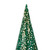 Set of 3 Green and Gold Christmas Tabletop Cone Trees 16" - IMAGE 2