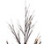 4' LED Lighted Christmas Brown Birch Twig Tree Outdoor Decoration - Warm White LIghts - IMAGE 5