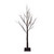 4' LED Lighted Christmas Brown Birch Twig Tree Outdoor Decoration - Warm White LIghts - IMAGE 1