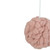 3.75" Pink Woven Yarn Ball Hanging Christmas Ornament - IMAGE 2