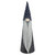 20" Gray and Blue Cone Gnome Christmas Tabletop Decor - IMAGE 1