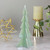 10" Green Pearl Finished Ceramic Christmas Tree Tabletop Decor - IMAGE 2