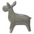 7.5" Gray Pearl Finished Moose Christmas Tabletop Figurine - IMAGE 5