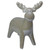 7.5" Gray Pearl Finished Moose Christmas Tabletop Figurine - IMAGE 4