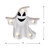 LED Lighted Ghost Halloween Marquee Style Decoration - 7" - White - IMAGE 5