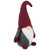 Standing Gnome with Knitted Hat Christmas Decoration - 18" - Mauve and Gray - IMAGE 4
