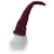 15" Purple Plum and White Gnome Head Christmas Tabletop Decor - IMAGE 2
