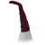 Gnome Head Christmas Decoration - 15" - Purple Plum and White - IMAGE 4