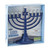 11.5-Inch Blue Star of David Hanukkah Menorah LED Bulbs - IMAGE 2